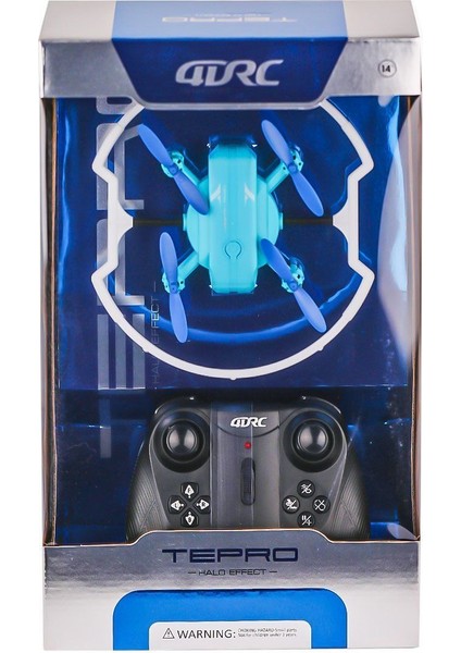 4D-V41 LED Işıklı 360° Dönebilen Drone -Gepettoys