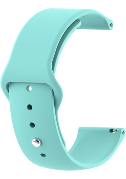 Garmin Forerunner 245 / 245 Music ile Uyumlu Kordon Yumuşak Dokulu Esnek Jel Silikon Kayış