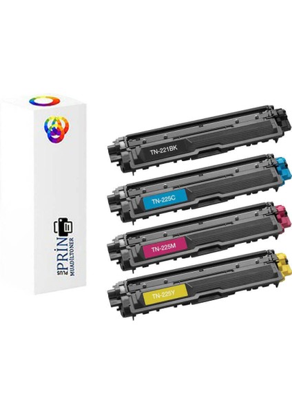 TN-221 Brother MFC-9330CDW Uyumlu Muadil Toner 4renk