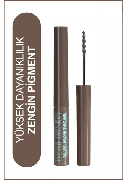 Grafix Kaş Sabitleyici Ton: 3 Taupe