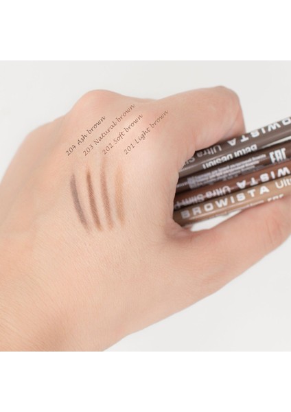Browista İnce Uçlu Kaş Kalemi TON: 203 Light Brown fiyatları