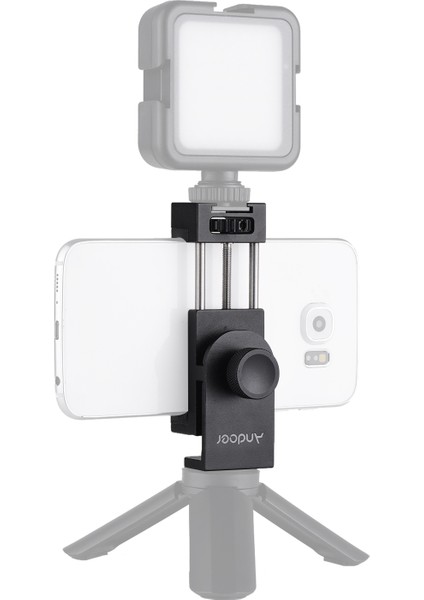 Tam Metal Cep Telefonu Tutucu Tripod Tepsi Dikey ve Yatay Modları Destekliyor (Yurt Dışından)