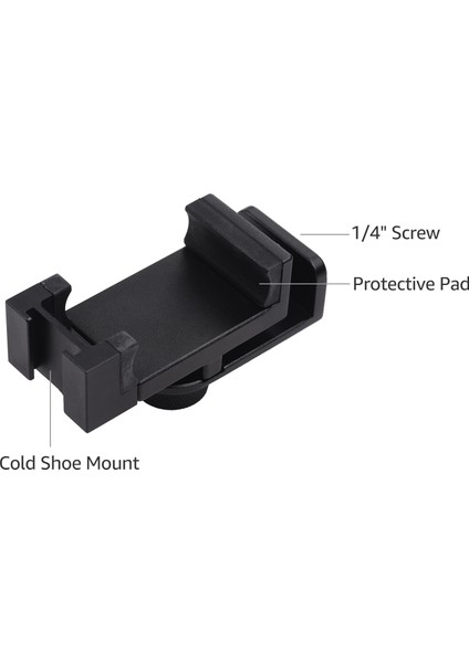 Tam Metal Cep Telefonu Tutucu Tripod Tepsi Dikey ve Yatay Modları Destekliyor (Yurt Dışından)