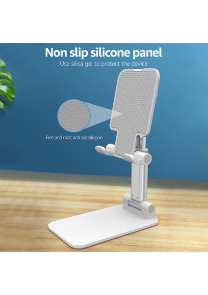 Masaüstü Tablet Cep Telefonu Tutucu Açı ve Yükseklik Ayarlanabilir Katlanabilir (Yurt Dışından) indirimleri