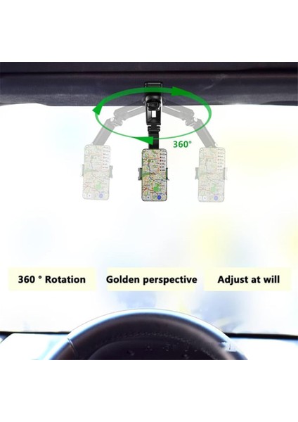 Çok Fonksiyonlu Dönebilen Araba Cep Telefonu Tutucu (Yurt Dışından) fırsatları
