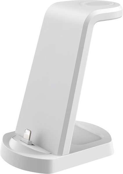 A001 3'lü 10W Hızlı Şarjlı Kablosuz Şarj Aleti (Yurt Dışından)