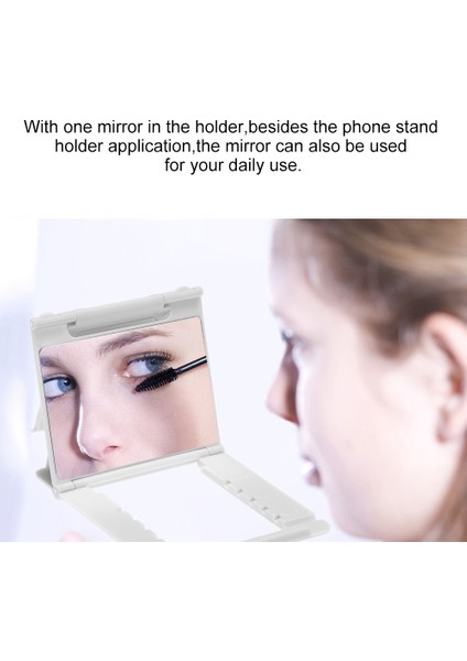 Katlanabilir Evrensel Telefon Tablet Tutucu Çok Açılı Bir Ayna (Yurt Dışından) fırsatları