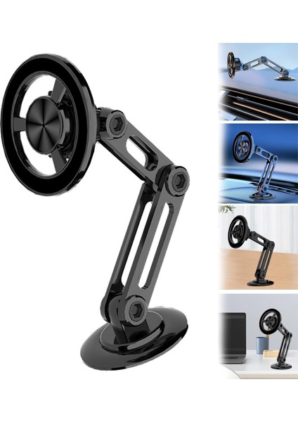 Evrensel 360° Manyetik Araba Cep Telefonu Tutucu (Yurt Dışından)