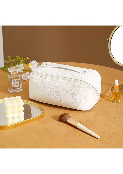 Pu Su Geçirmez Saklama Çantası Kozmetik Çantası (Yurt Dışından)