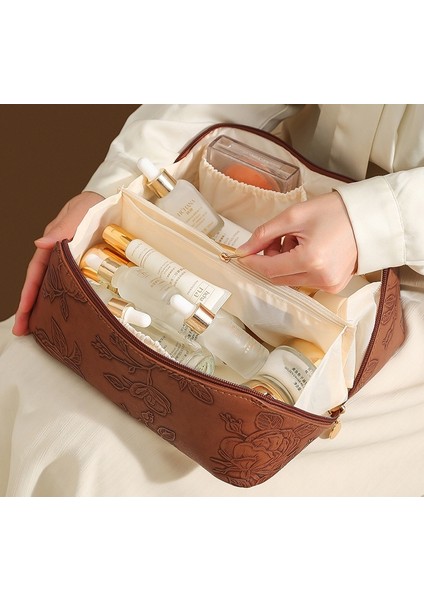 Pu Su Geçirmez Saklama Çantası Kozmetik Çantası (Yurt Dışından) modelleri