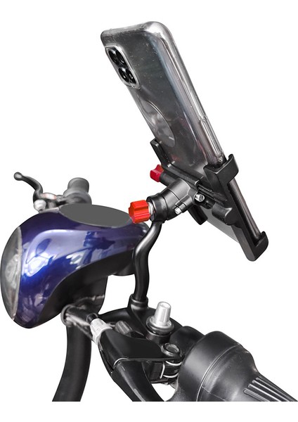 Motosiklet Telefon Tutucu Alüminyum Alöjü 360° Dönebilen (Yurt Dışından) fiyatları