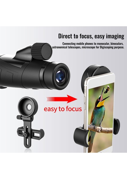 Teleskop Için Ayarlamalı Klipsli Evrensel Cep Telefonu Adaptör Montajı (Yurt Dışından) fiyatları