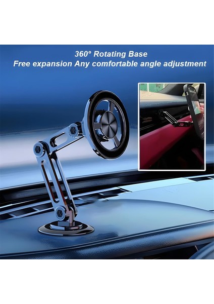 Evrensel 360° Manyetik Araba Cep Telefonu Tutucu (Yurt Dışından) fırsatları
