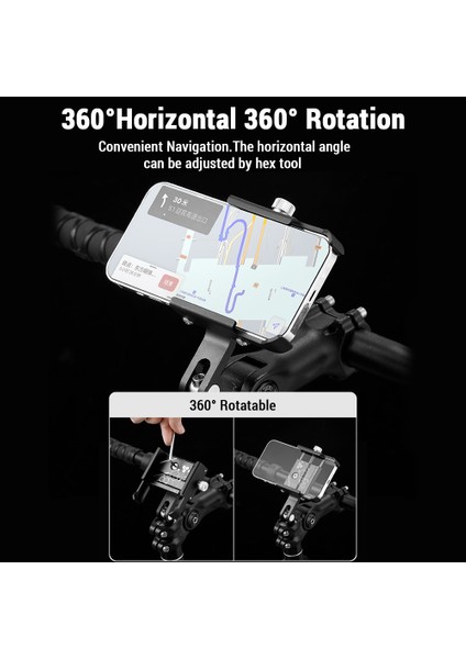 Bisiklet Cep Telefonu Tutucu Döner Klem (Yurt Dışından) indirimleri