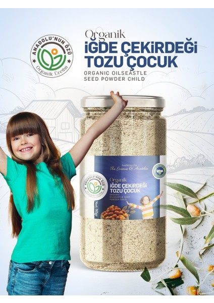 Organik Iğde Çekirdeği Ve Unu (ÇOCUK)''90gr''