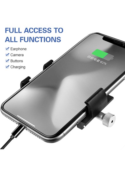 3.0 - 6.8 Inçlik Akıllı Telefonlar Için Zuomee Alüminyum Telefon Tutucu Bisiklet - Scooter Montajı (Yurt Dışından) indirimleri