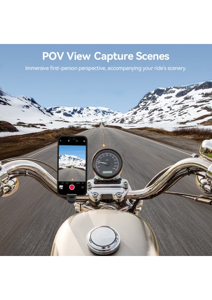 Telesın Motosiklet Cep Telefonu Montajı iPhone 15 Pro Max Için Sarsıntıya Dalı Manyetik (Yurt Dışından) modelleri