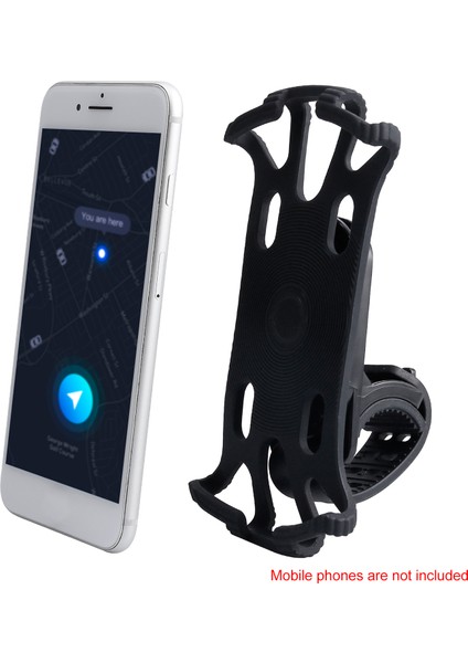 Bisiklet Telefon Tutacağı 360° Dönüşümlü 4.0'' - 6.7'' Telefonlar Için Evrensel (Yurt Dışından) fiyatları