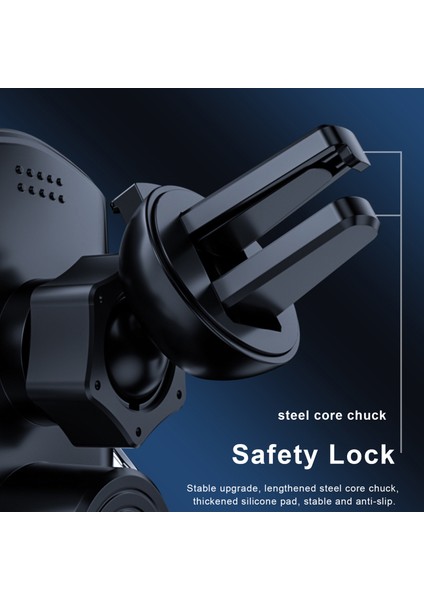 15W Hızlı Şarjlı Otomatik Tıkanan Kablosuz Araba Şarj Cihazı (Yurt Dışından) indirimleri