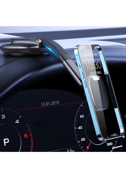 Manyetik Cep Telefonu Tutucu Araba Panosu Montajı Geri Çekilebilir Eğebilen Kolu 6 Mıknatıs (Yurt Dışından) fiyatları