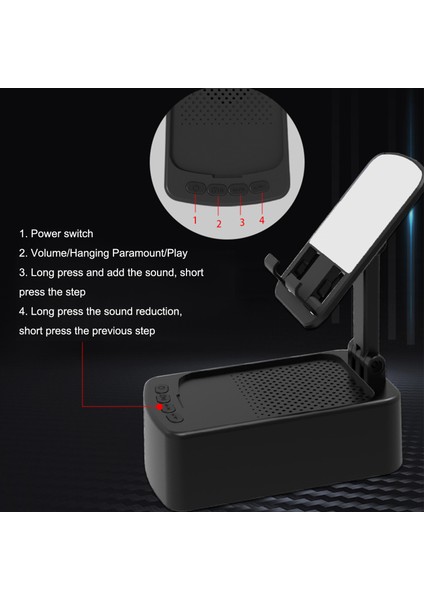 Katlanabilir Cep Telefonu Standı Kablosuz Bt Hoparlörü Şarj Edilebilir Pil (Yurt Dışından) modelleri