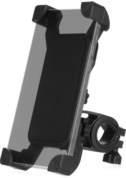 Bisiklet Cep Telefonu Kılıfı 360° Dönüşlü Elektrikli Scooter Direksiyon Kılıfı (Yurt Dışından)