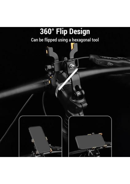 Teleskopik Alüminyum Alüviyon Bisiklet Cep Telefonu Tutacağı (Yurt Dışından) fiyatları