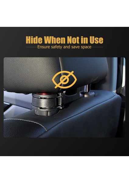 Cep Telefonu Tutucu Araba Koltuk Ustü Kancası Kilitli Tasarım (Yurt Dışından) modelleri
