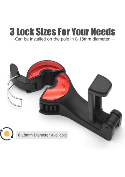 Cep Telefonu Tutucu Araba Koltuk Ustü Kancası Kilitli Tasarım (Yurt Dışından) indirimleri