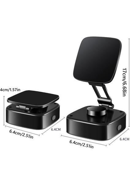 2025 Elektrikli Araba Manyetik Telefon Tutucu 360° Dönüş Güçlü Mıknatıs (Yurt Dışından) fiyatları