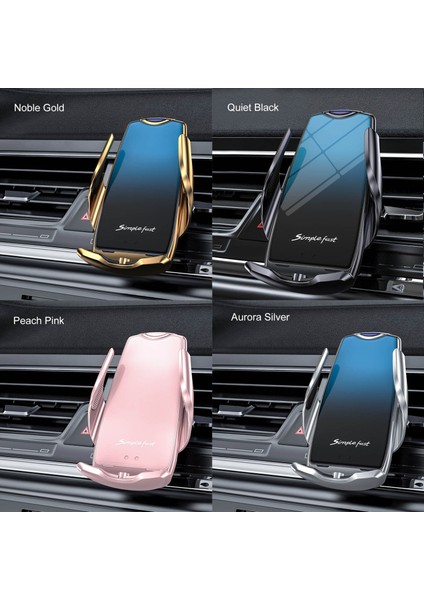 C1 Kablosuz Araba Şarjı Otomatik Sıkıştırmalı Hızlı Şarj (Yurt Dışından) modelleri