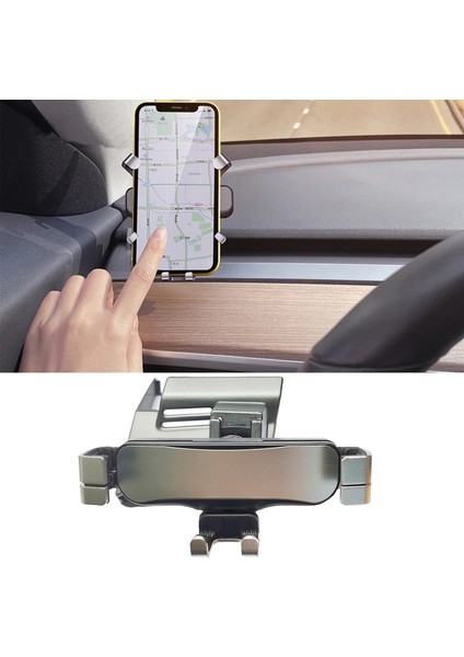 Tesla Model Y ve 2021'DEN Sonraki Model 3 Için Sabit Kaymayan Araba Cep Telefonu Tutacağı (Yurt Dışından) fiyatları