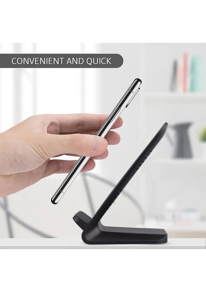 15W Kablosuz Şarjlı Çift Bobinli Telefon Standı (Yurt Dışından) indirimleri