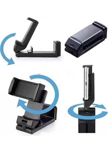 Evrensel Uçak Seyahat Telefon Tutacağı 360 Derece Dönüşlü (Yurt Dışından) modelleri