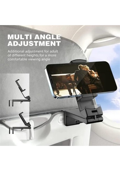 Evrensel Uçak Seyahat Telefon Tutacağı 360 Derece Dönüşlü (Yurt Dışından) fırsatları