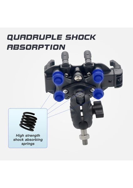 Motosiklet Telefon Tutacağı 360° Ayarlanabilir Titreşim Sönümleyici (Yurt Dışından) fırsatları