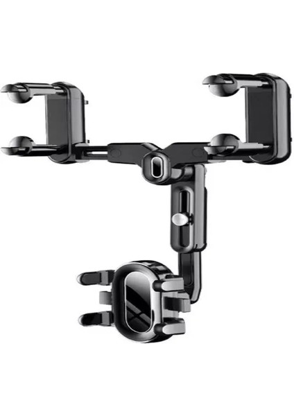 Evrensel 360 Derece Dönebilen Araba Cep Telefonu Tutucu Ayna Montajı (Yurt Dışından)