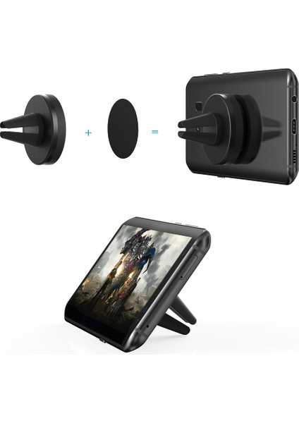 Taşınabilir 360° Dönen Evrensel Manyetik iPhone Samsung Araba Kılıfı (Yurt Dışından) indirimleri