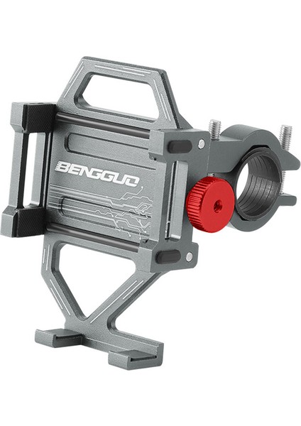 Alüminyum Alöjli Bisiklet Cep Telefonu Montajı Ayarlanabilir Kayma Engelli (Yurt Dışından)