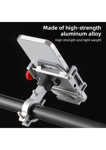 Alüminyum Alöjli Bisiklet Cep Telefonu Montajı Ayarlanabilir Kayma Engelli (Yurt Dışından) fırsatları