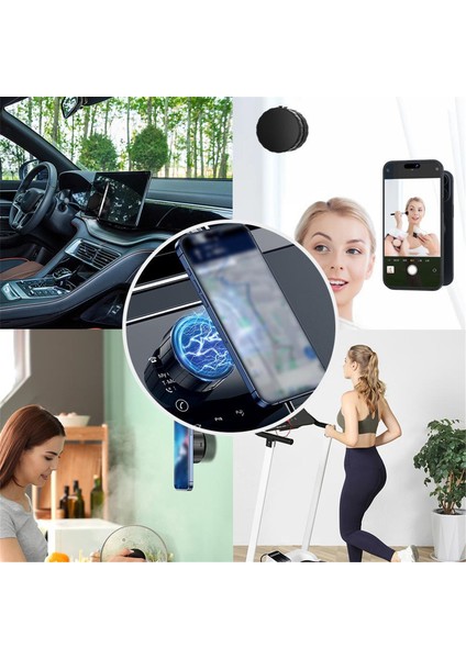 Akıllı Araba Cep Telefonu Tutucu Manyetik 360° Dönme Ayarı (Yurt Dışından) modelleri