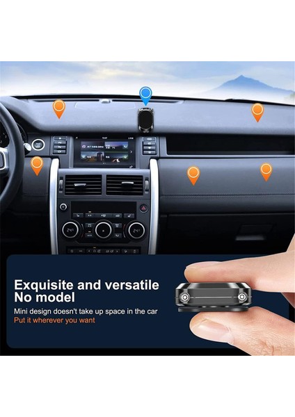 Alüminyum Katı 360° Döner Manyetik Kırılabilir Araba Cep Telefonu Tutacağı (Yurt Dışından) indirimleri