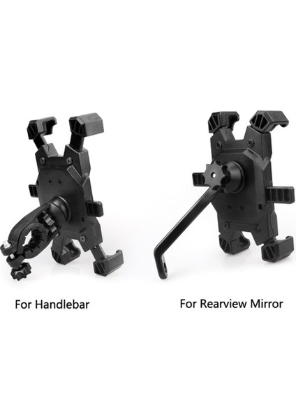 Telefon Tutucu Motosiklet Bisiklet Montajı 360° Dönebilen Hızlı Kilitleme ve Serbest Bırakma (Yurt Dışından) fiyatları