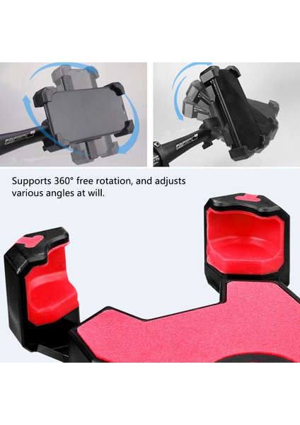 Telefon Tutucu Motosiklet Bisiklet Montajı 360° Dönebilen Hızlı Kilitleme ve Serbest Bırakma (Yurt Dışından) modelleri