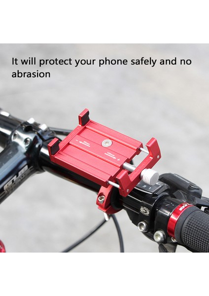 Cep Telefonu Tutucu Bisiklet Alüminyum Çelik Rahatlığı (Yurt Dışından) fiyatları