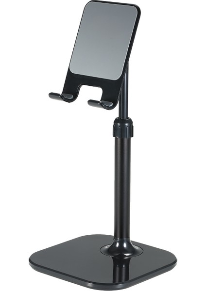 Tablet Telefon Tutucu Ayarli Masa Standı Siyah (Yurt Dışından)