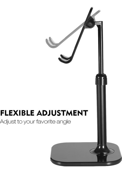 Tablet Telefon Tutucu Ayarli Masa Standı Siyah (Yurt Dışından) fırsatları