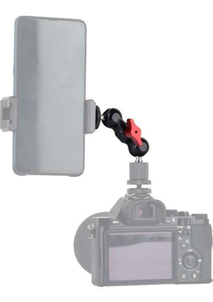 Çok Fonksiyonlu Küçük Çift Toplu Kafa Kamera Için 1/4 Vida ile Kafa Montajı (Yurt Dışından) fırsatları