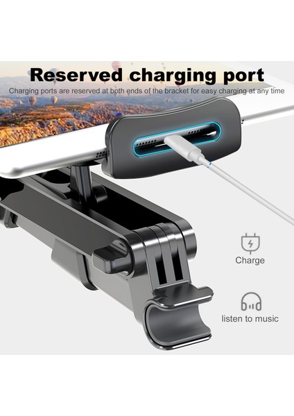 Araba Sandalyesi Tablet Tutucu 5 - 11 Inç Telefon ve Tabletler Için Katlanabilir (Yurt Dışından) modelleri