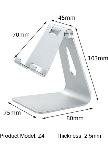 Z20 Ayarlanabilir Katlanabilir 270° Dönen Cep Telefonu Standı (Yurt Dışından) fiyatları